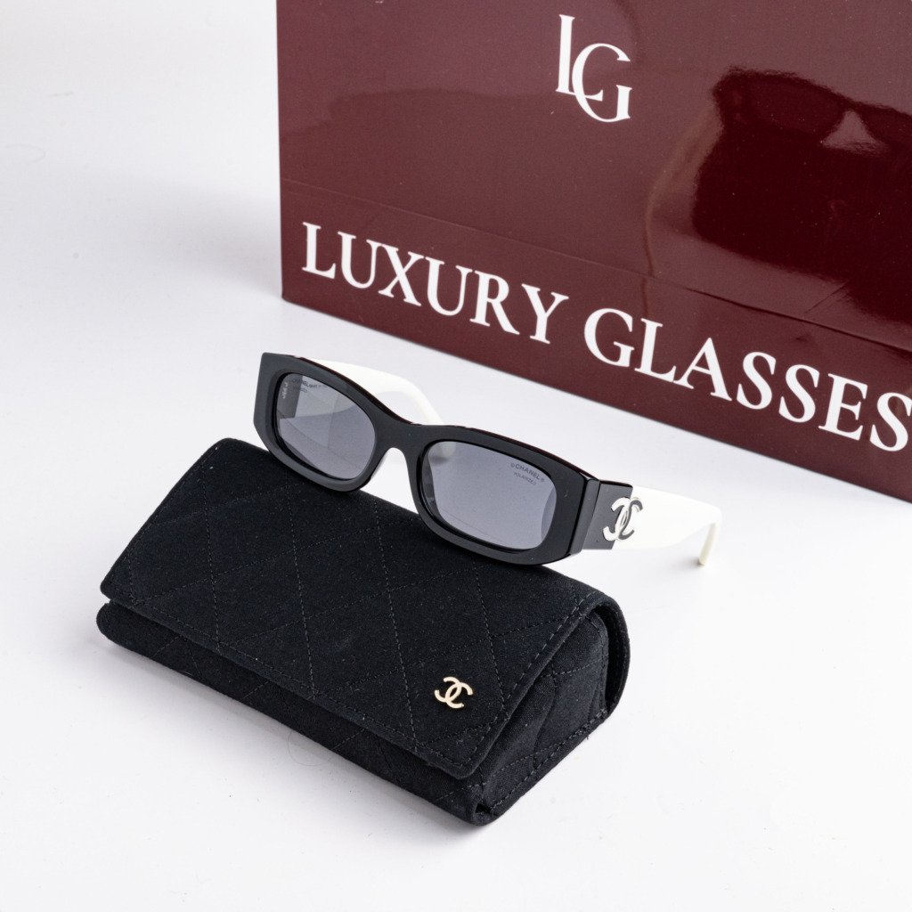 CHANEL 0CH5525 1656T8 BLACK WHITE GREY – 52-19-140 (1)