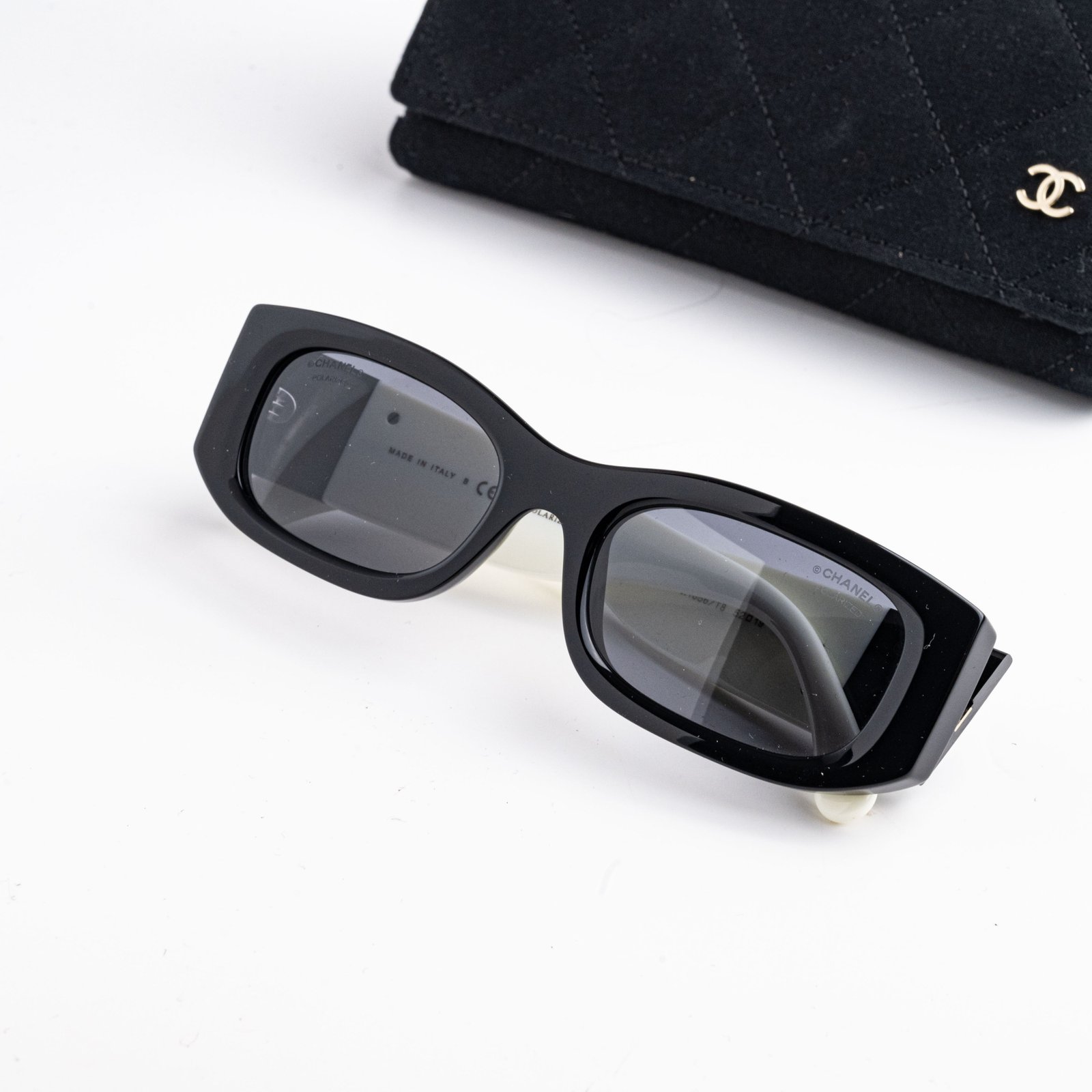 CHANEL 0CH5525 1656T8 BLACK WHITE GREY – 52-19-140 (3)