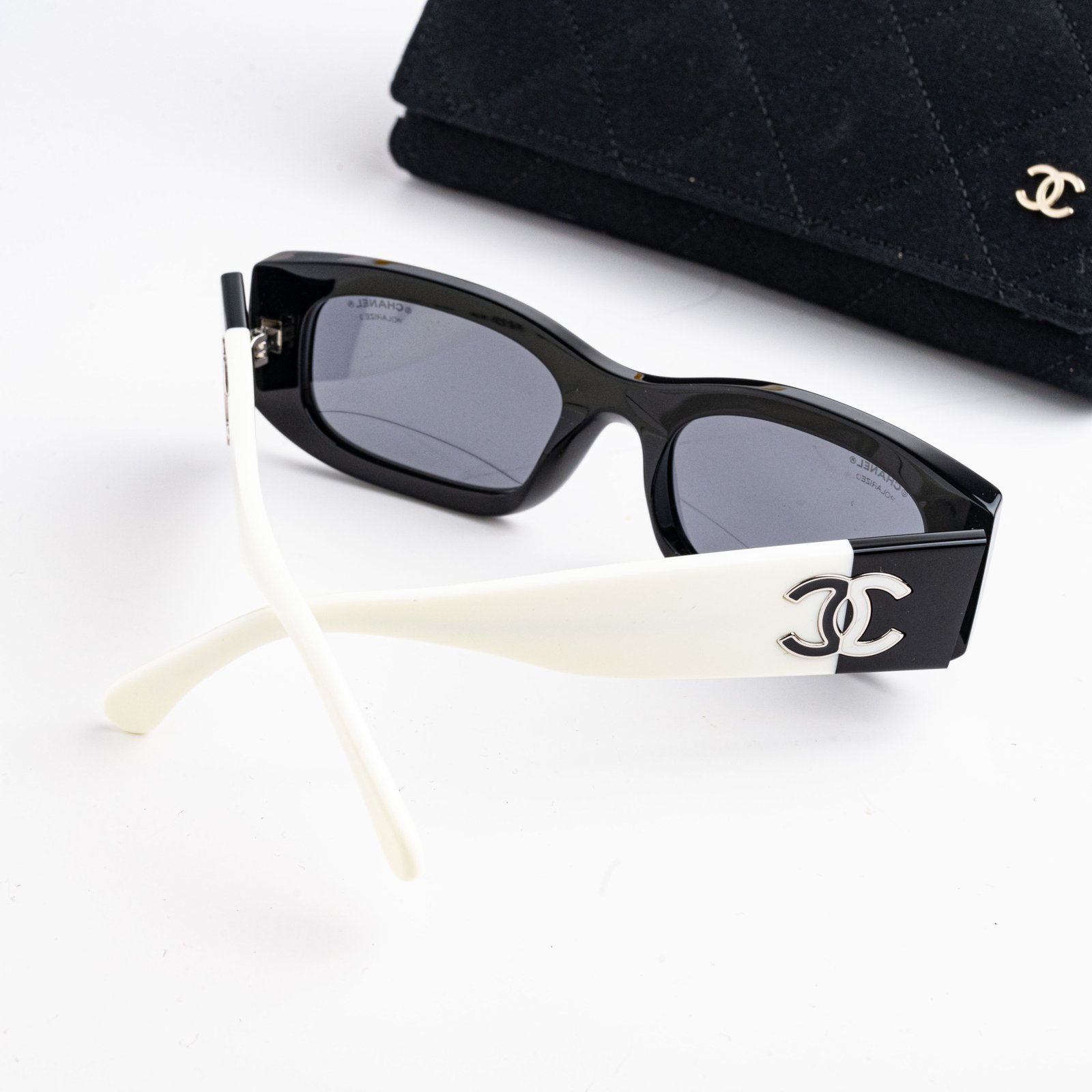 CHANEL 0CH5525 1656T8 BLACK WHITE GREY – 52-19-140 (4)