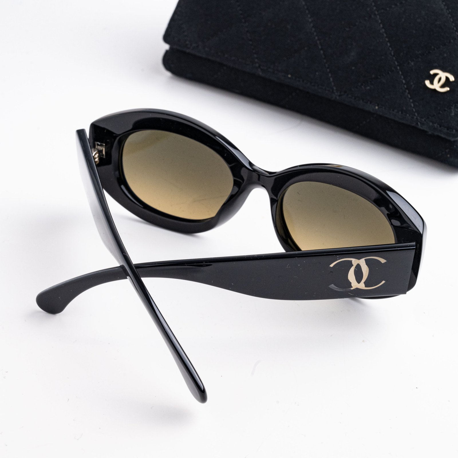 CHANEL 0CH5528 C501W1 BLACK GREY BROWN – 53-19-140 (4)