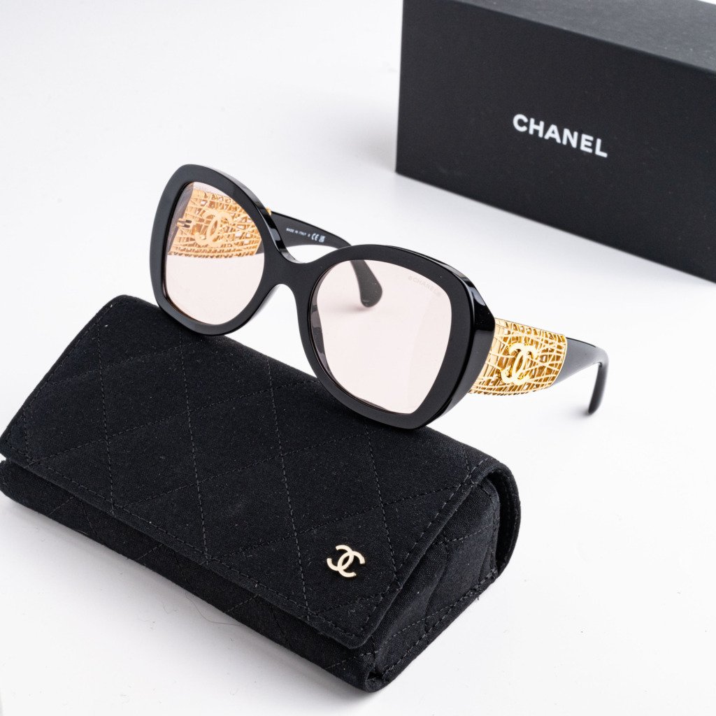 CHANEL 0CH5531 C62284 BLACK TINTED BROWN – 53-20-140 (2)