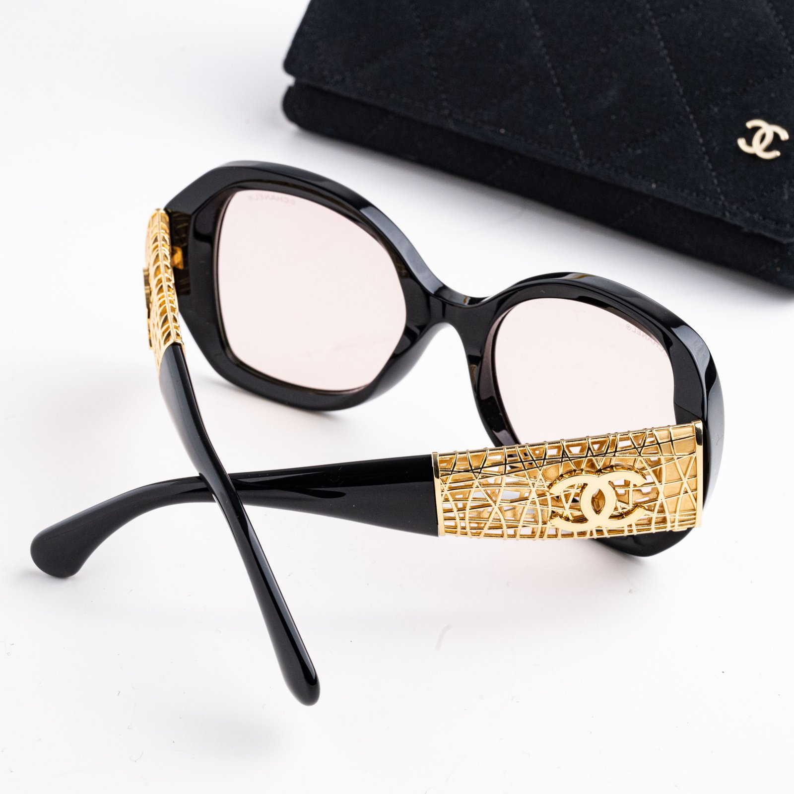 CHANEL 0CH5531 C62284 BLACK TINTED BROWN – 53-20-140 (4)