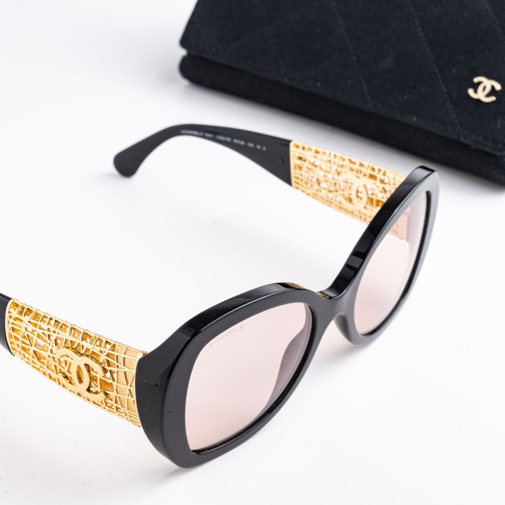 CHANEL 0CH5531 C62284 BLACK TINTED BROWN – 53-20-140 (5)