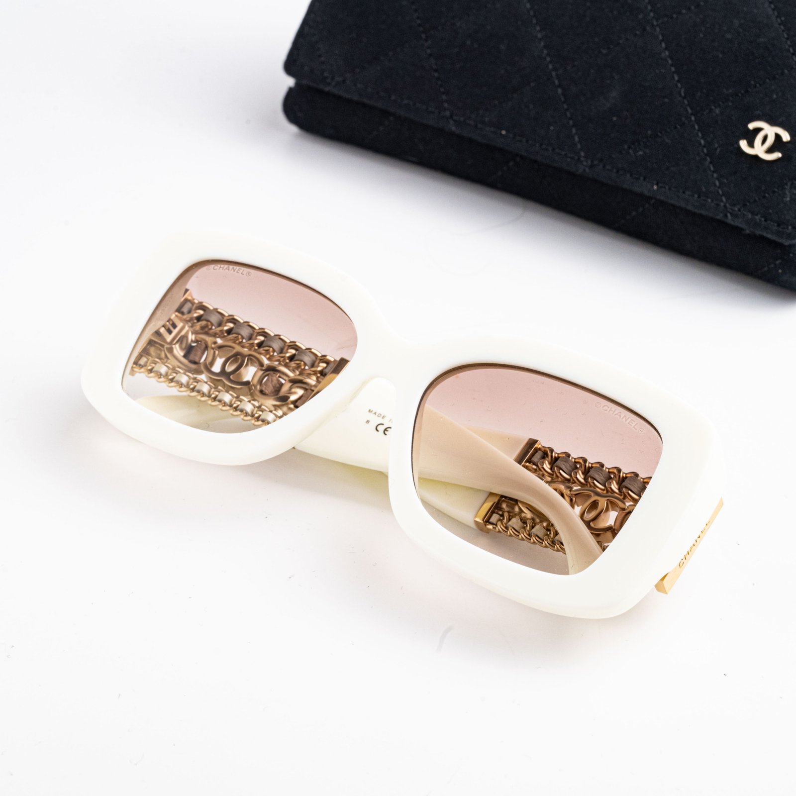 CHANEL 0CH5535Q 125513 WHITE BROWN – 54-17-140 (3)