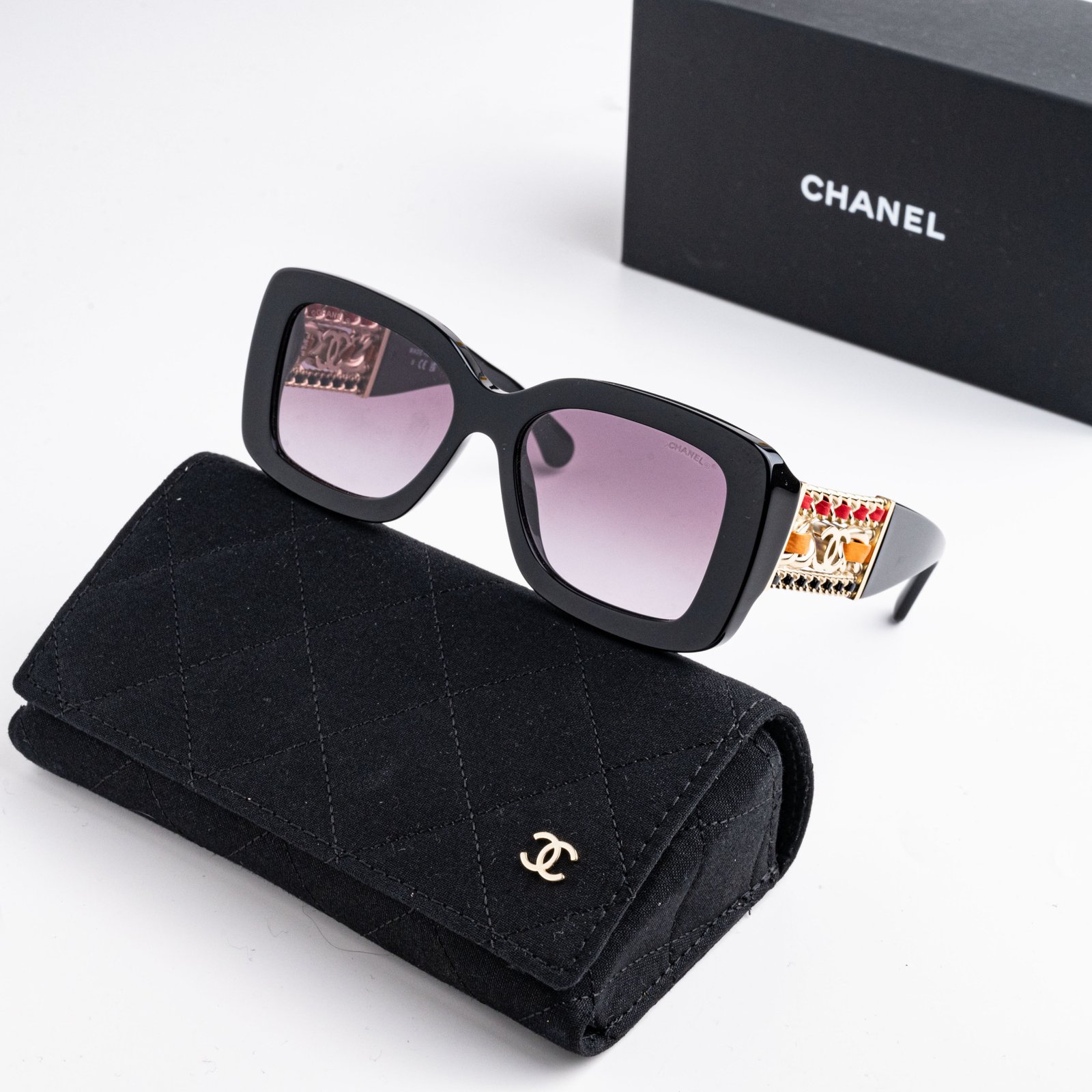 CHANEL 0CH5535Q C622S1 BLACK BORDEAUX – 54-17-140 (2)