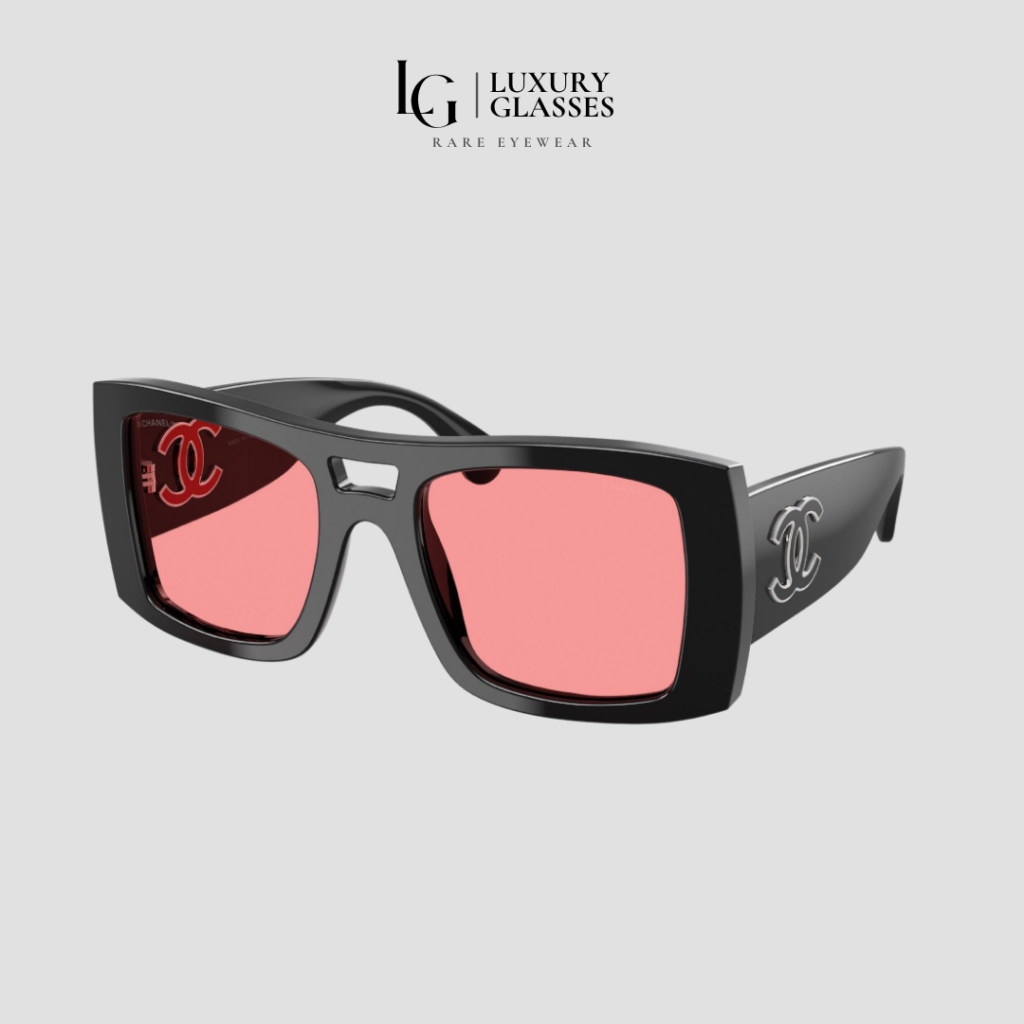 CHANEL 0CH5539 1231D7 BLACK RED PINK – 53-21-140 (1)