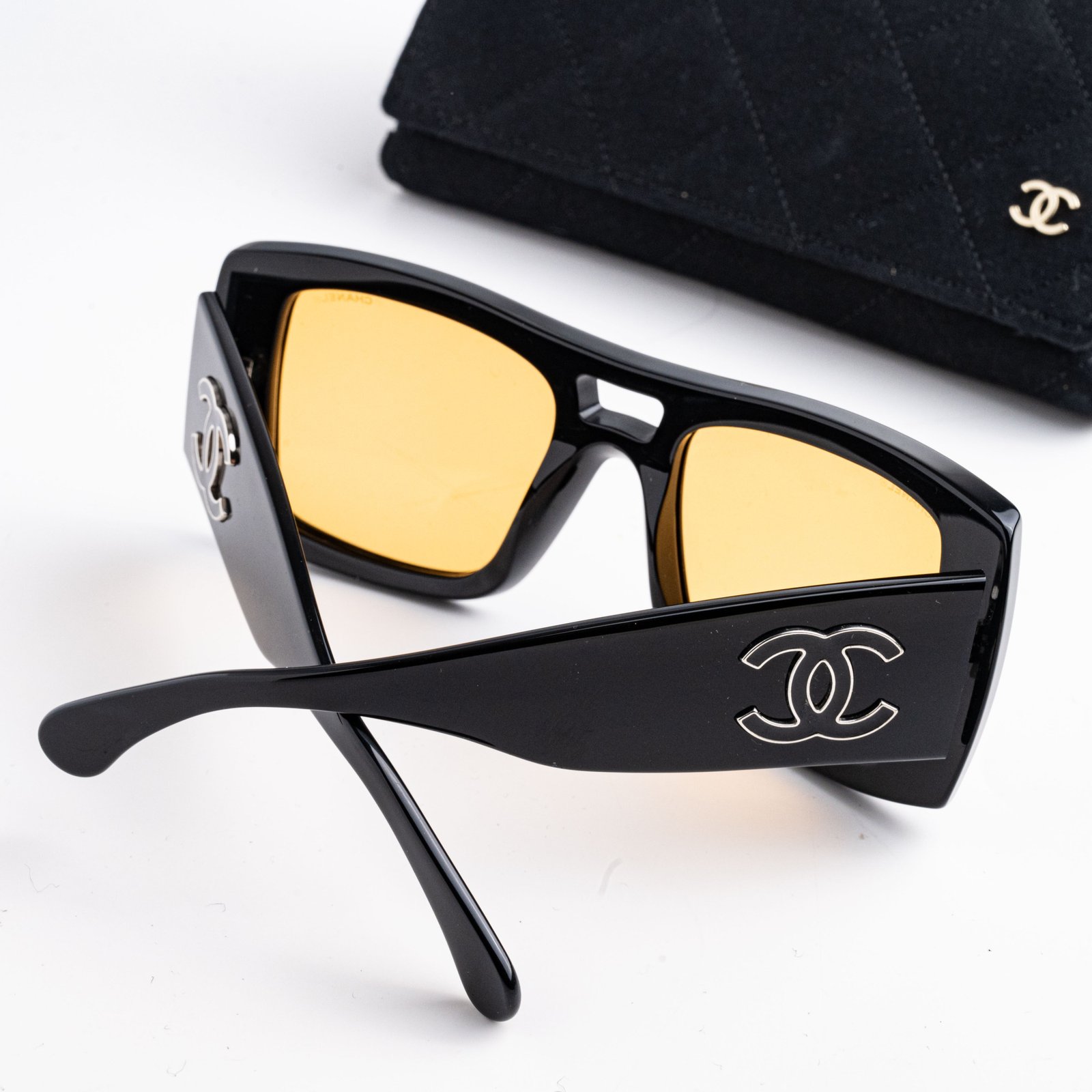 CHANEL 0CH5539 1799-7 BLACK ORANGE – 53-21-140 (4)