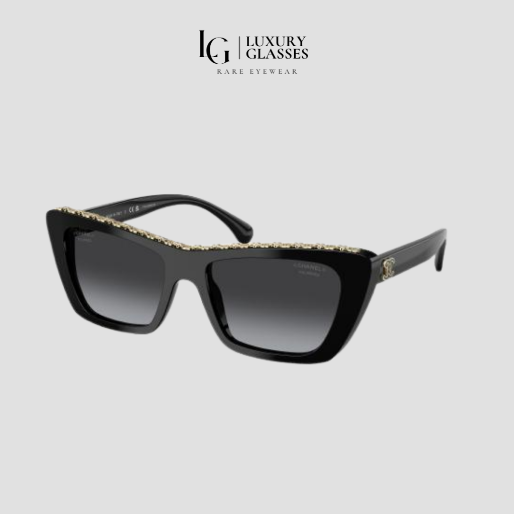 CHANEL 0CH5540 C622S8 BLACK GREY – 54-17-140 (1)