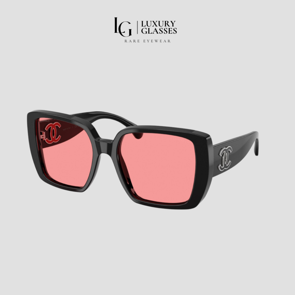 CHANEL 0CH5541 1231D7 BLACK RED PINK – 54-18-140 (1)
