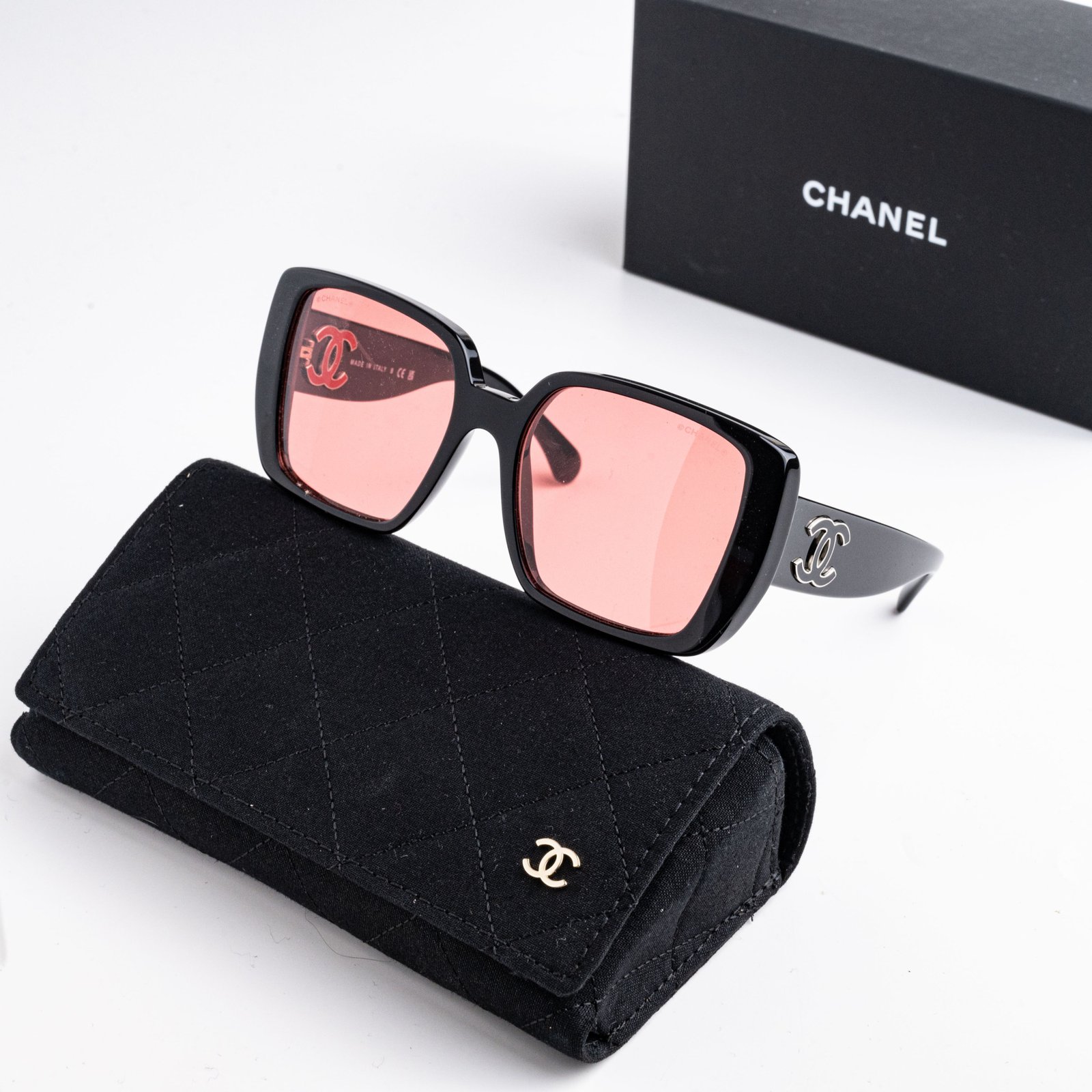CHANEL 0CH5541 1231D7 BLACK RED PINK – 54-18-140 (2)