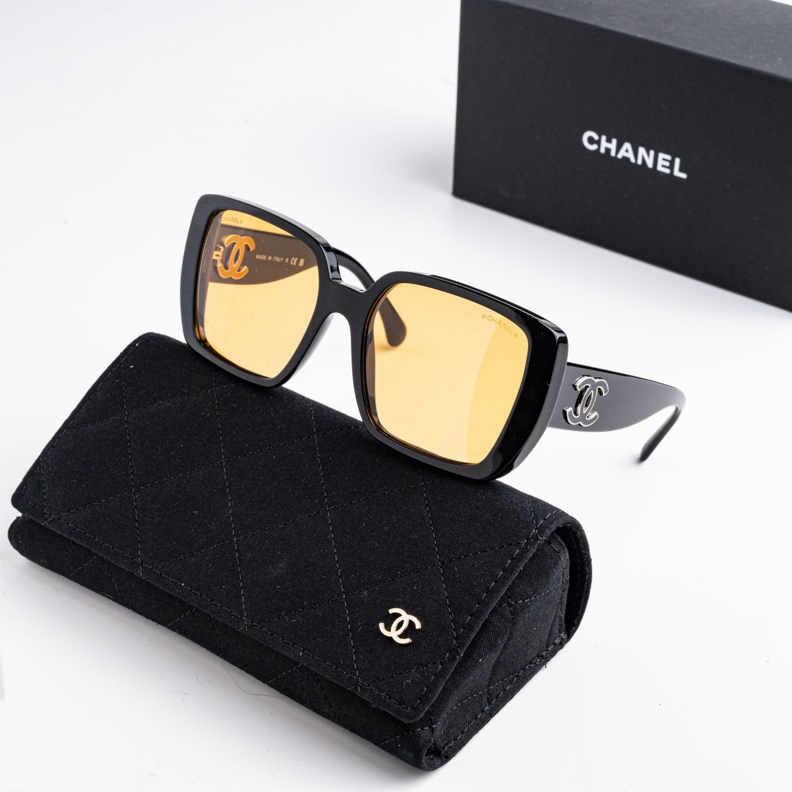 CHANEL 0CH5541 1799-7 BLACK ORANGE – 54-18-140 (2)