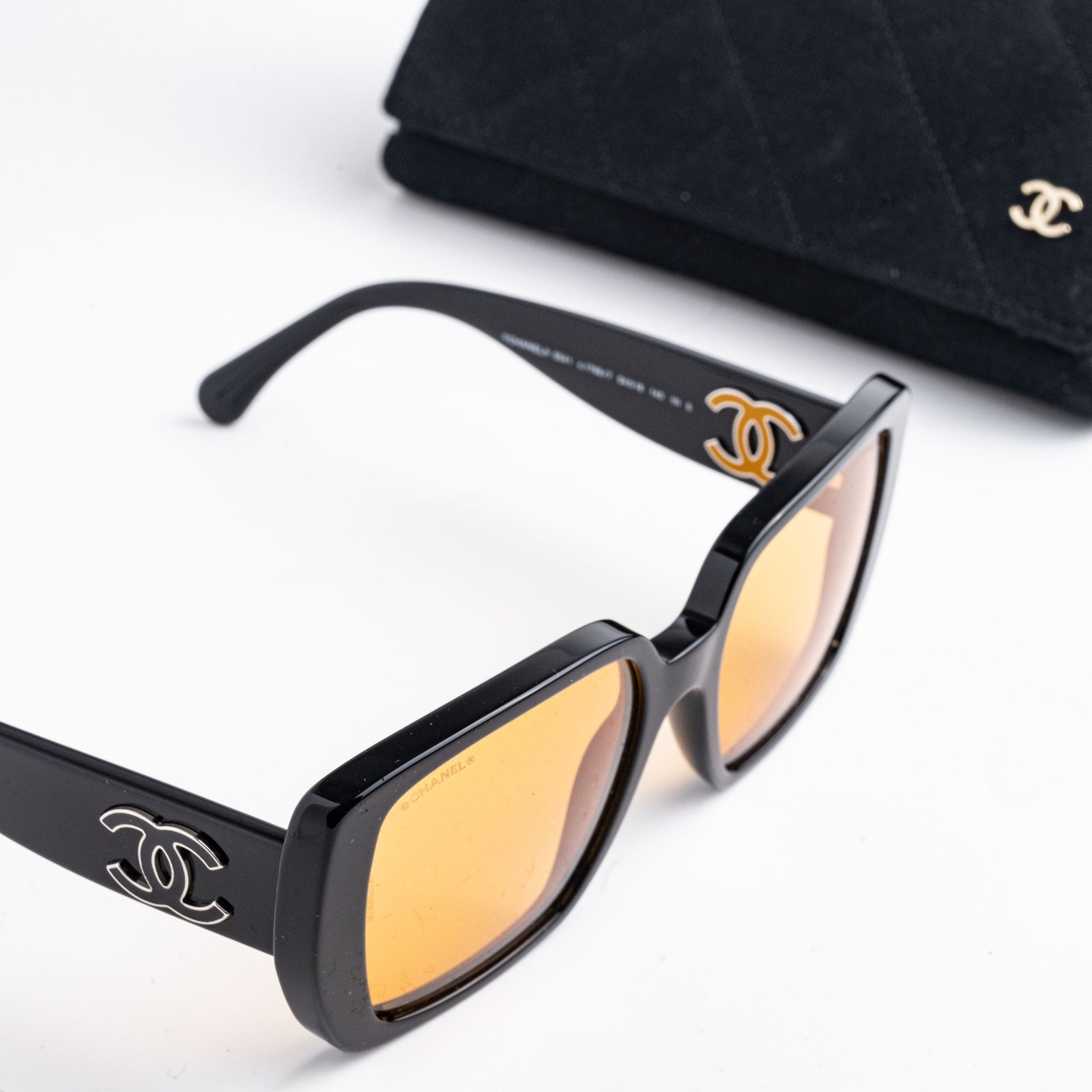 CHANEL 0CH5541 1799-7 BLACK ORANGE – 54-18-140 (5)