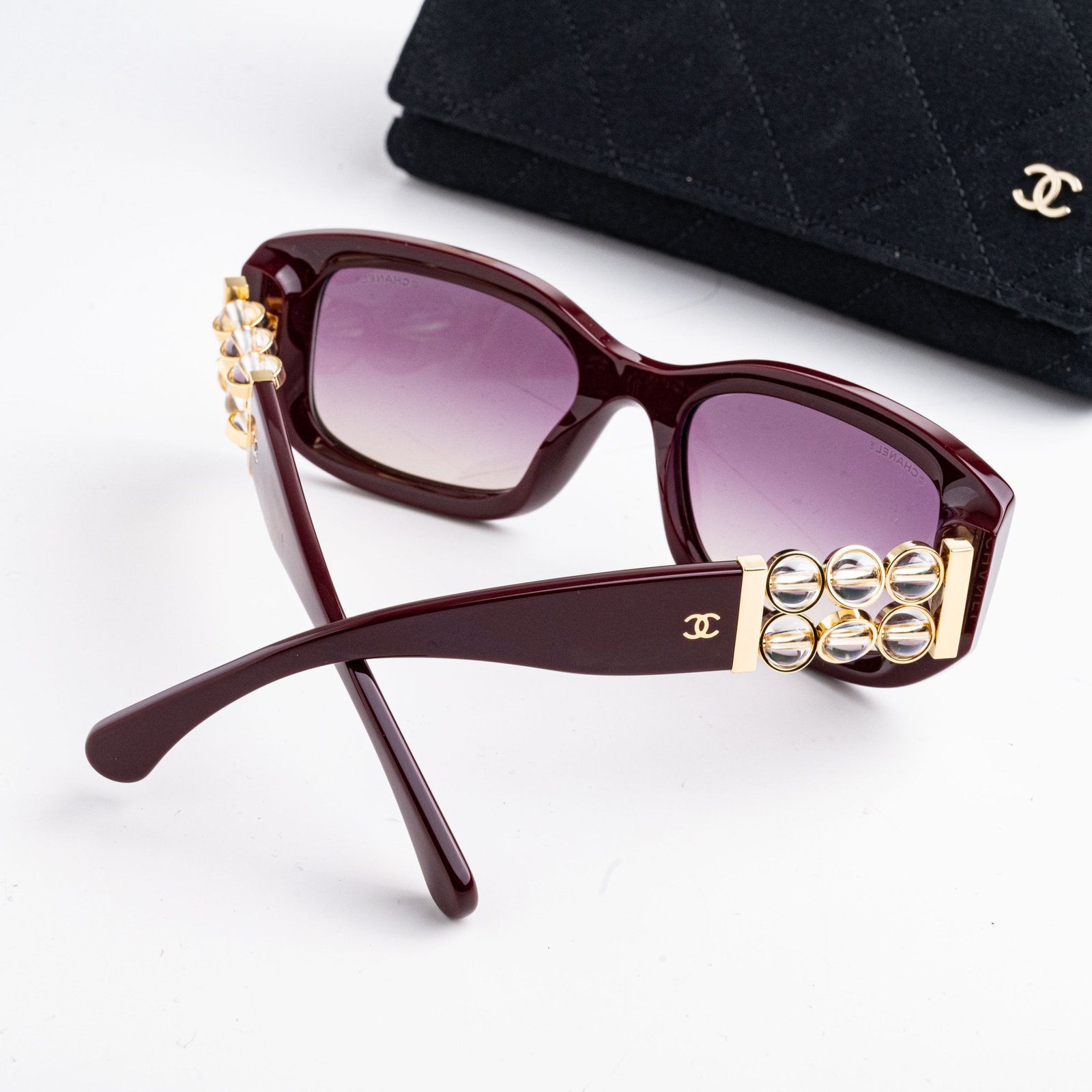 CHANEL 0CH5542 1802S1 BURGUNDY RED – 53-19-140 (4)