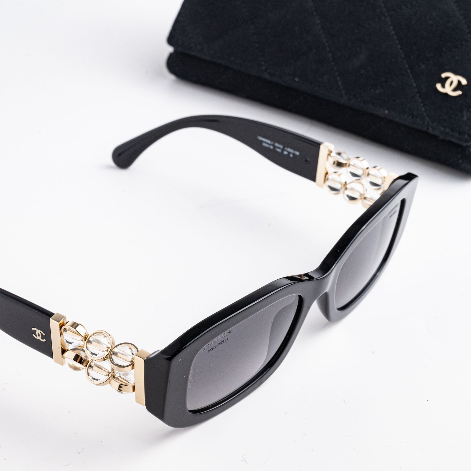 CHANEL 0CH5542 C622S8 BLACK DARK GREY – 53-19-140 (5)