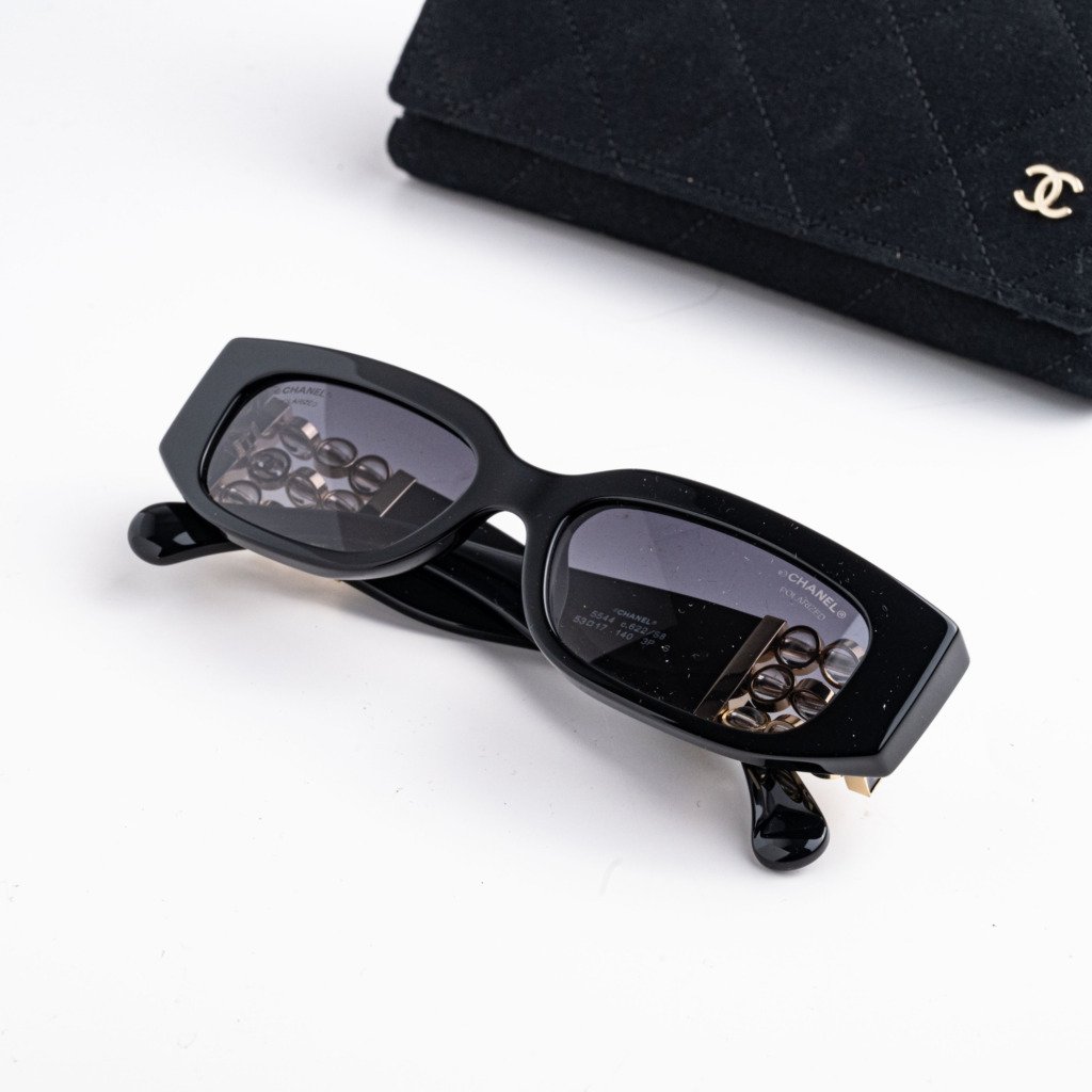 CHANEL 0CH5544 C622S8 BLACK DARK GREY – 53-17-140 (3)