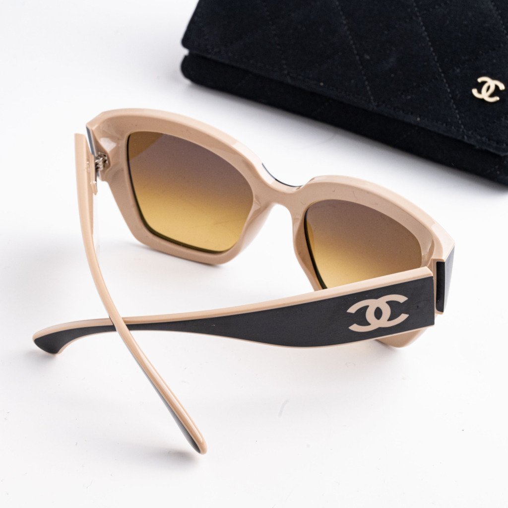 CHANEL 0CH6058 165651 BLACK WHITE BEIGE – 53-19-140 (4)