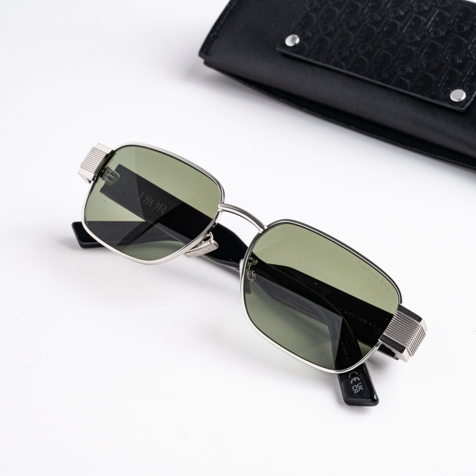 CHRISTIAN DIOR LABEL S2U F0C0 BLACK GREEN – 54-17-145 (2)