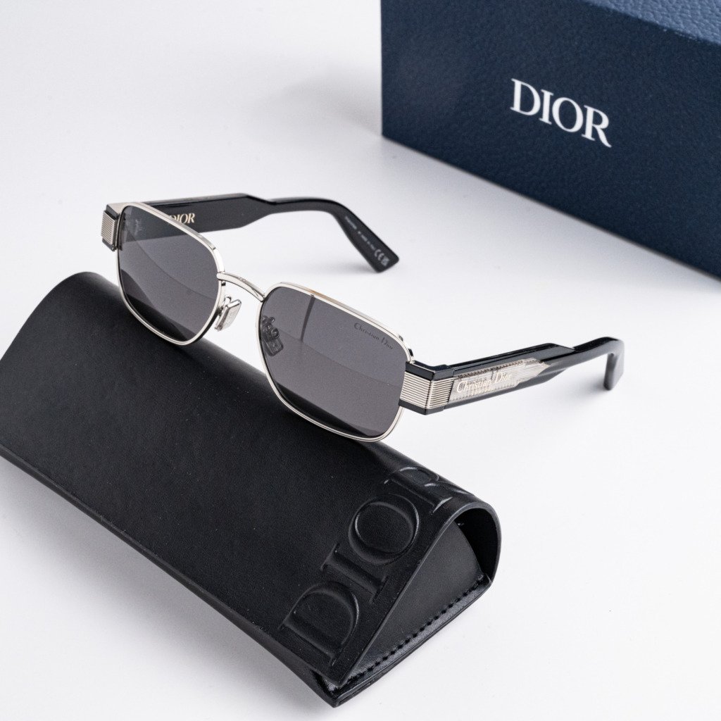 CHRISTIAN DIOR LABEL S2U F4A0 BLACK DARK GREY – 54-17-145 (1)