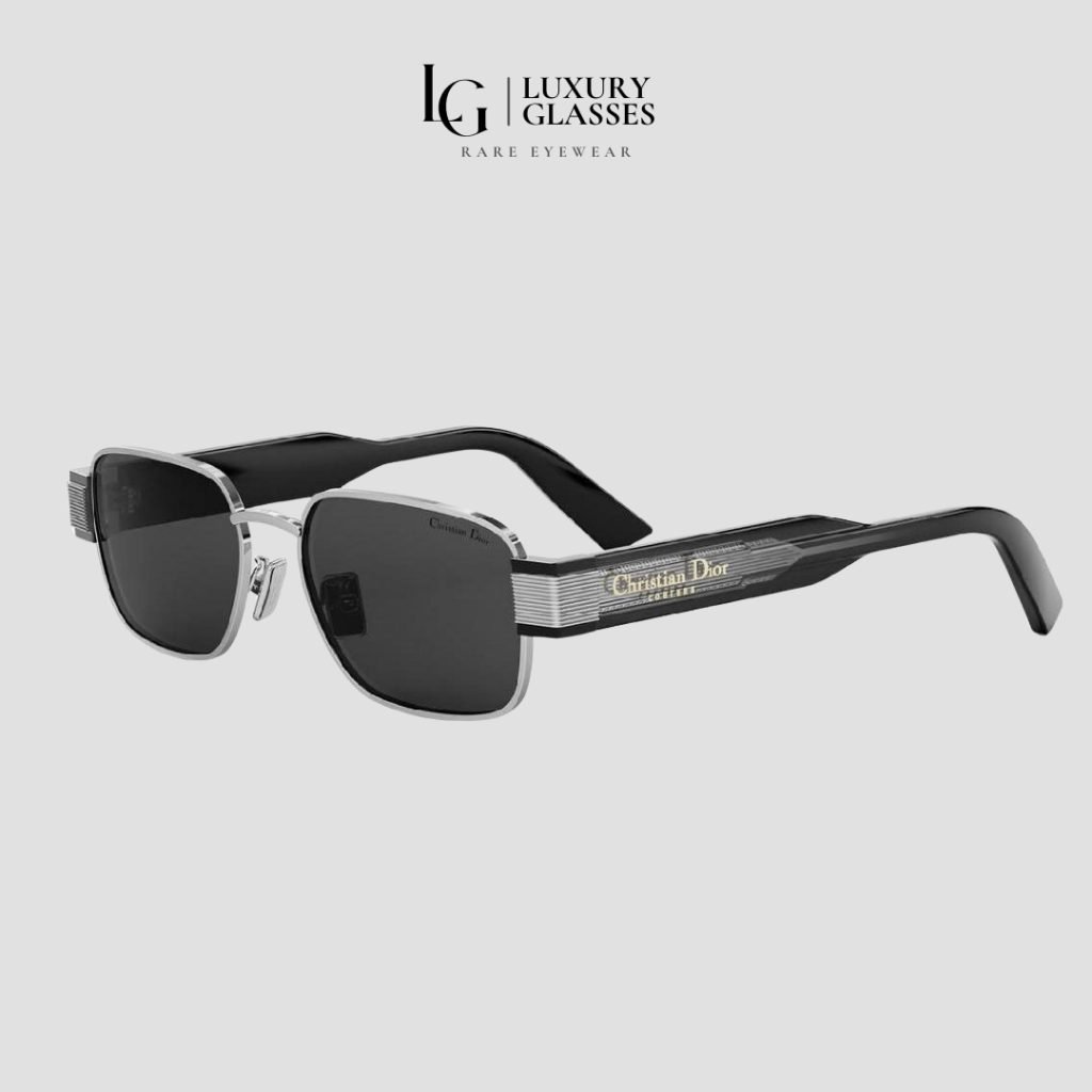 CHRISTIAN DIOR LABEL S2U F4A0 BLACK DARK GREY – 54-17-145 (1)