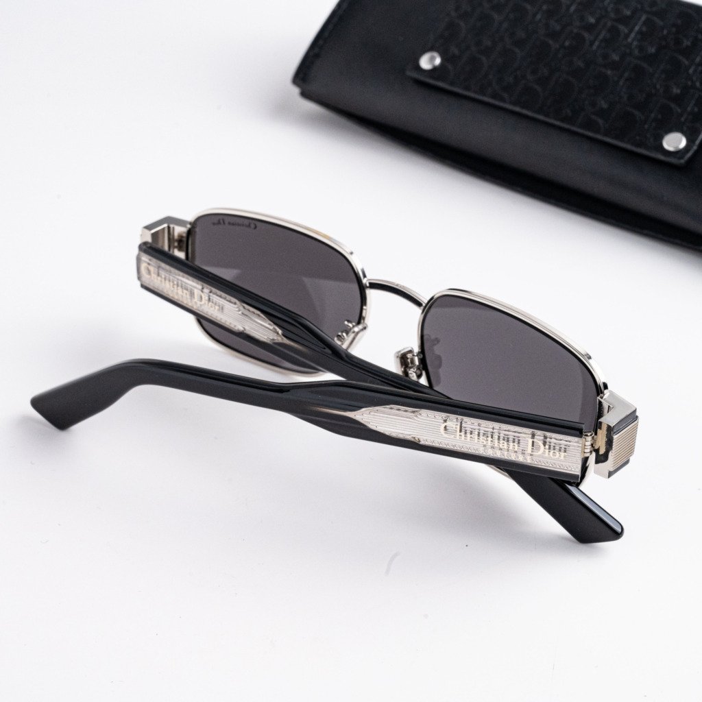 CHRISTIAN DIOR LABEL S2U F4A0 BLACK DARK GREY – 54-17-145 (3)