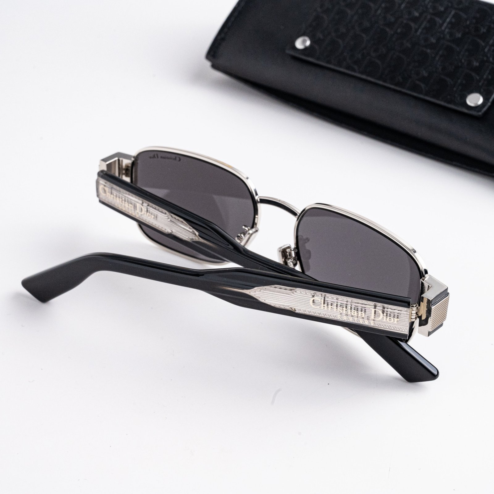 CHRISTIAN DIOR LABEL S2U F4A0 BLACK DARK GREY – 54-17-145 (3)