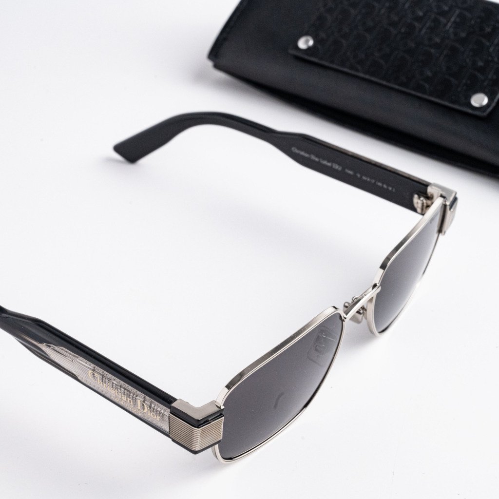 CHRISTIAN DIOR LABEL S2U F4A0 BLACK DARK GREY – 54-17-145 (4)