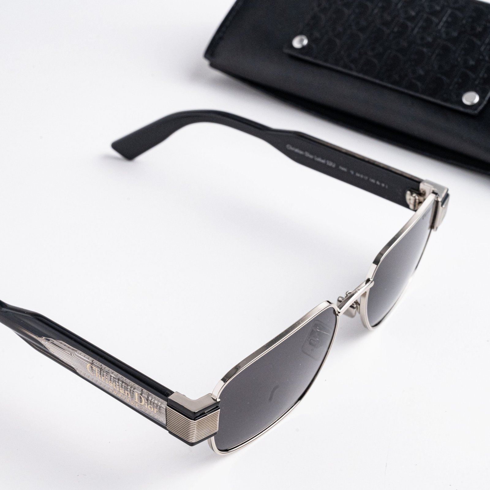 CHRISTIAN DIOR LABEL S2U F4A0 BLACK DARK GREY – 54-17-145 (4)