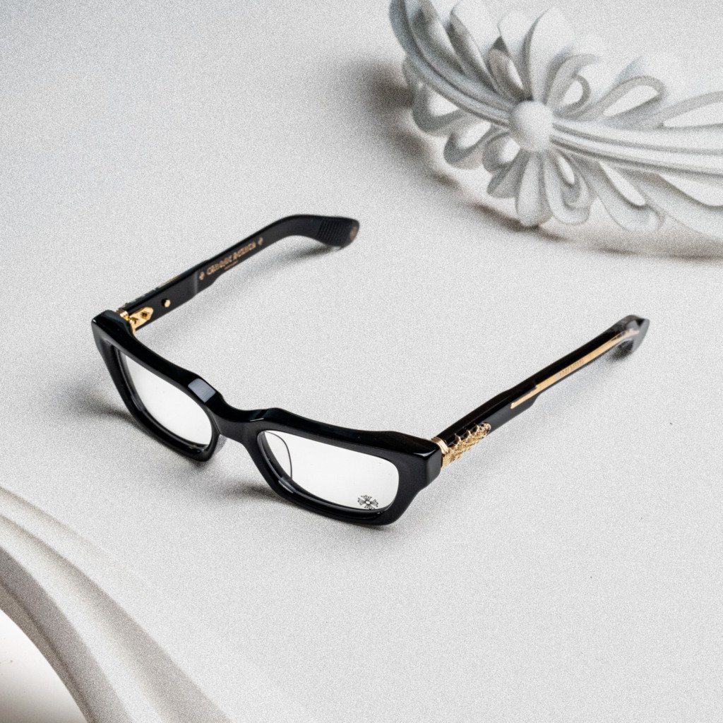 CHROME HEARTS ASSTRAORDINAIRE BLACK – 18K GOLD PLATED (1)