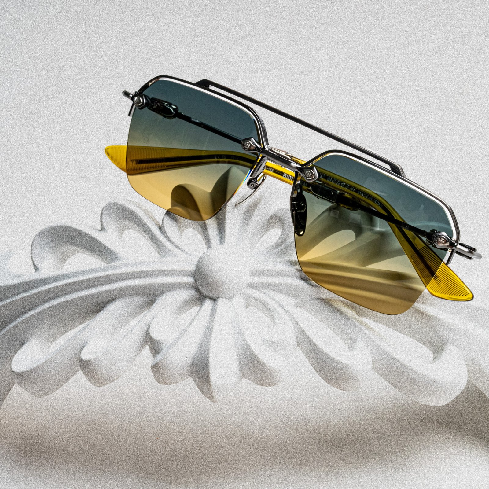 CHROME HEARTS BIDI ESEM PEWTER MALT – 57-18-153 (4)