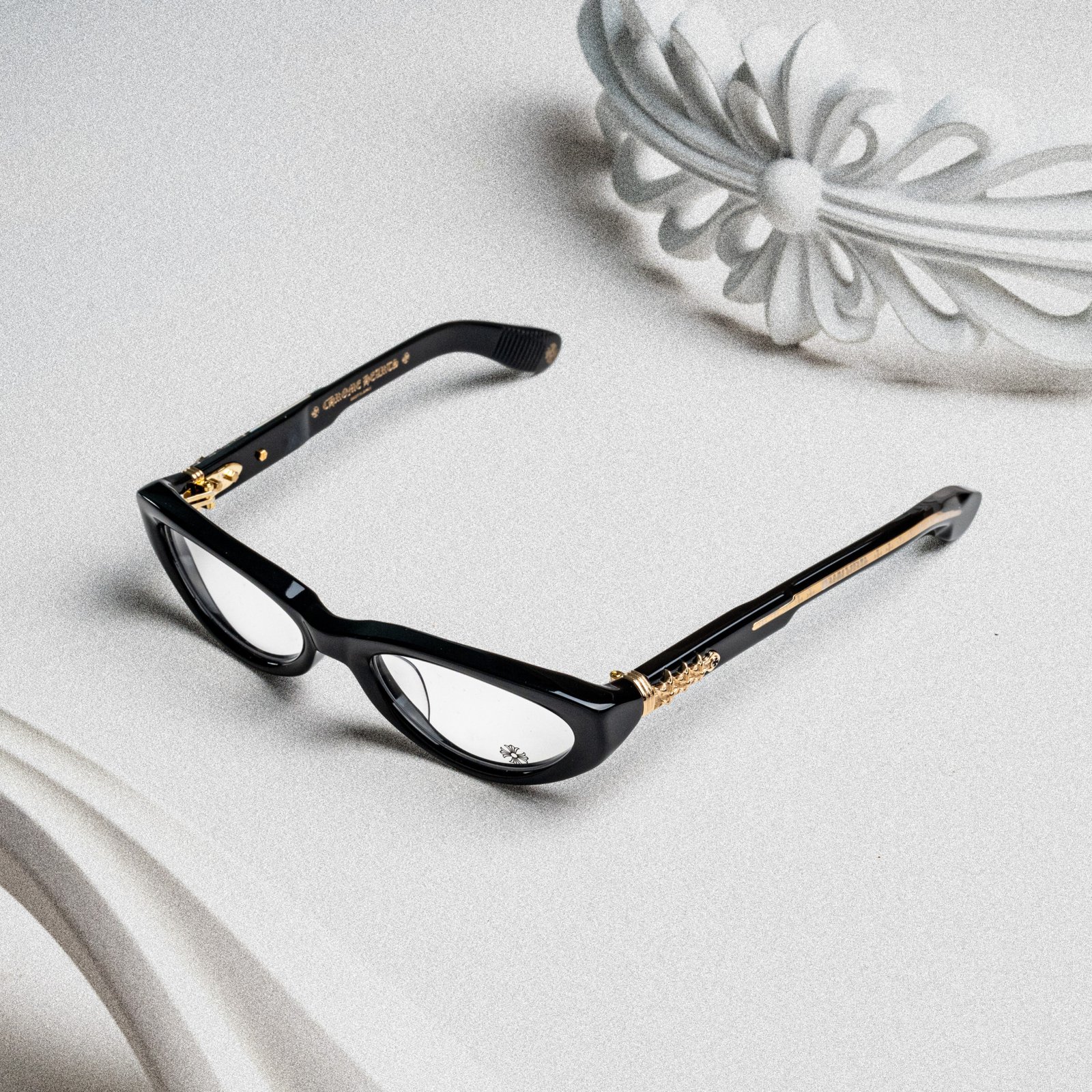 CHROME HEARTS BLASTER BLACK/18KGP