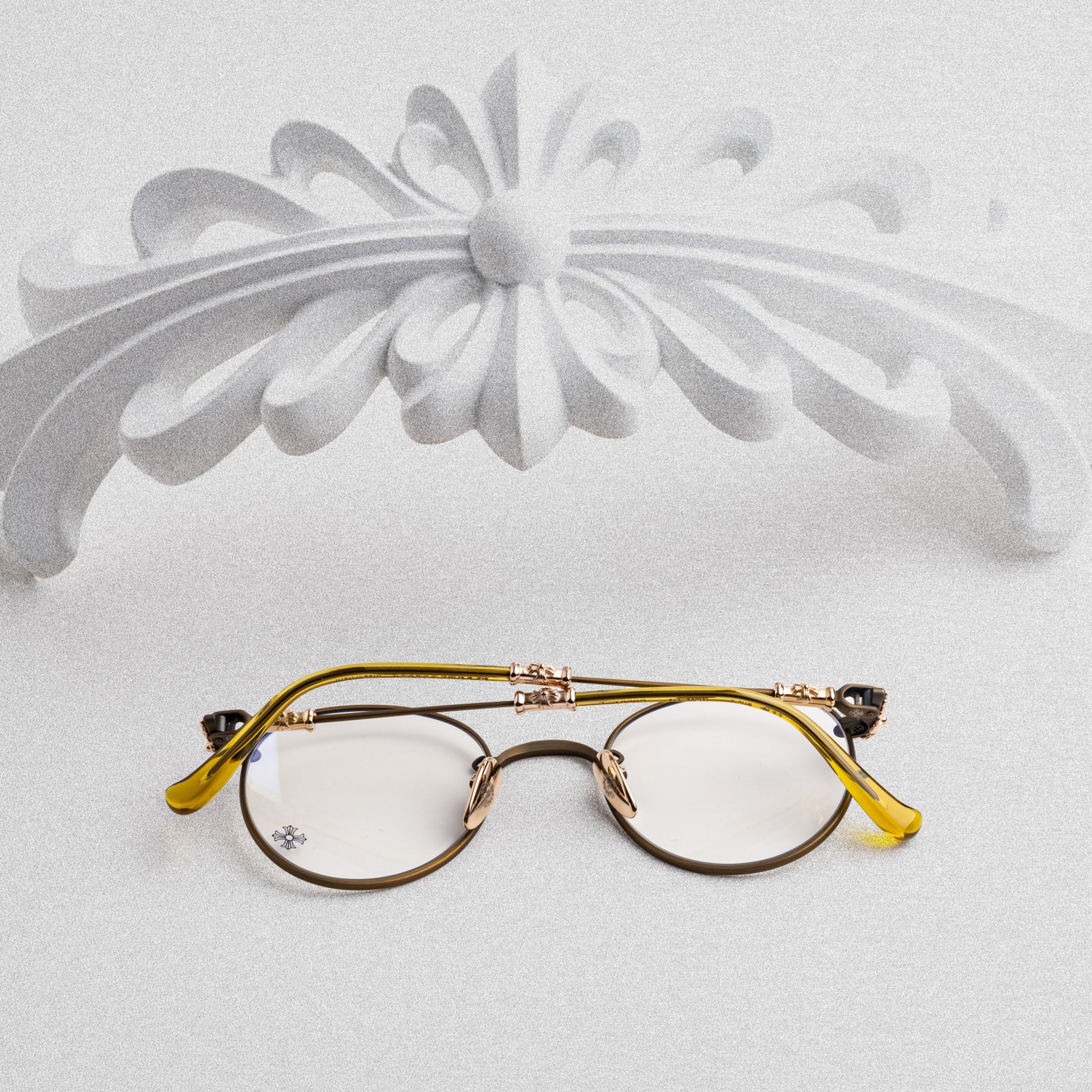 CHROME HEARTS BUBBA – A SAND PLASTIC – 49-22-145 (3)