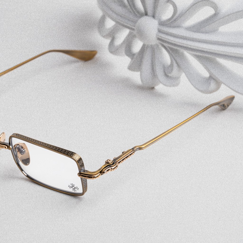 CHROME HEARTS BUCKLE RIDER ANTIQUE GOLD – 50-21-142 (2)