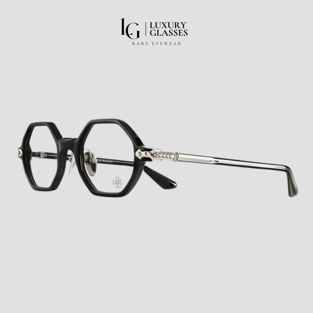 CHROME HEARTS CLITCO – A BLACK – 46-23-143 (1)