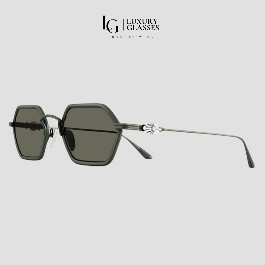 CHROME HEARTS DATASS BRUSHED DARK OLIVE