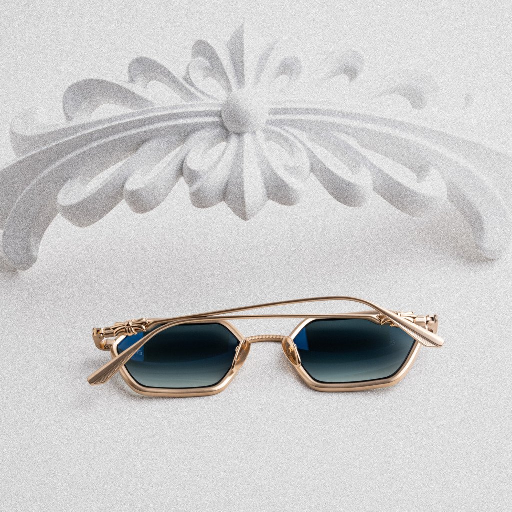 CHROME HEARTS DATASS MATTER GOLD PLATED – 54-21-148 (3)