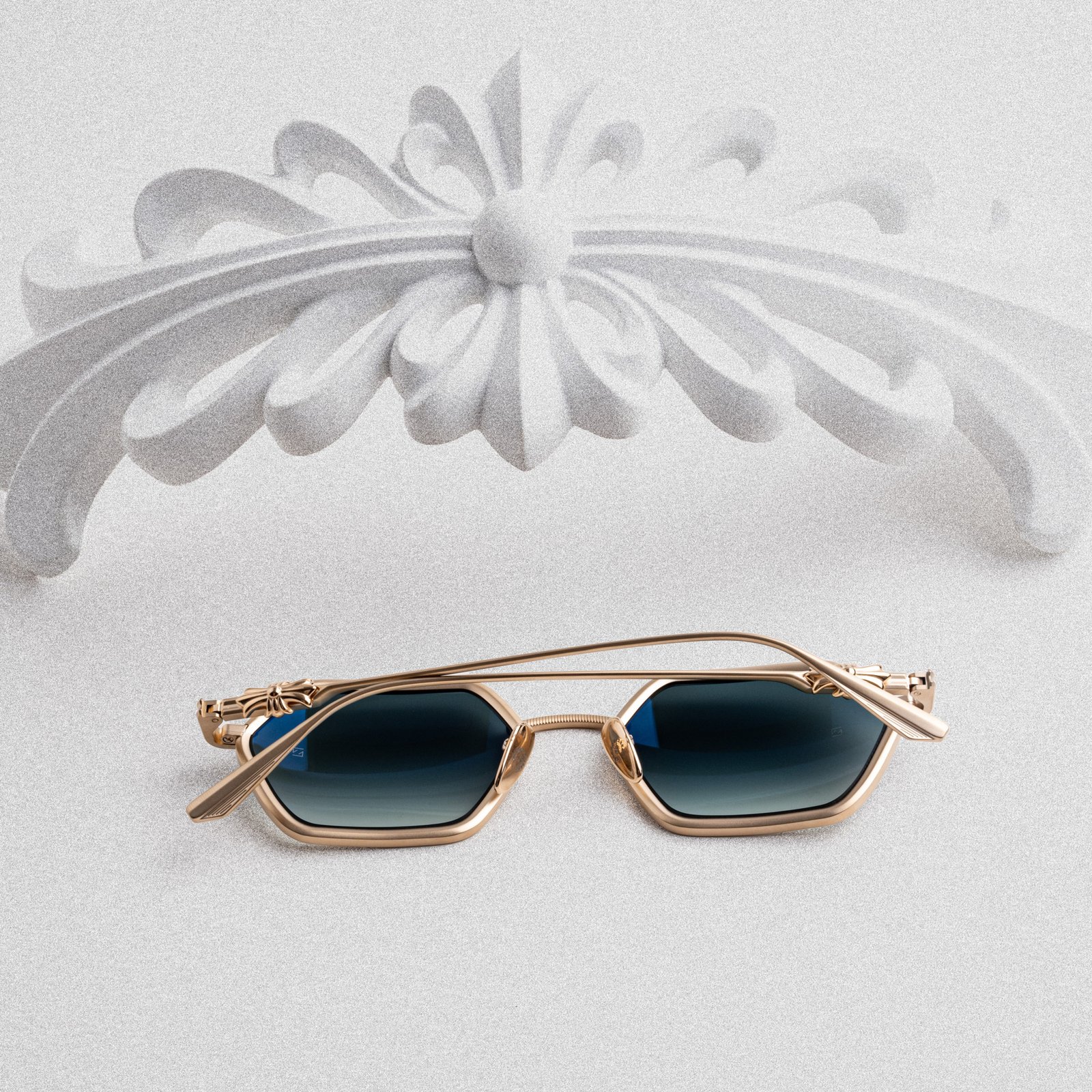 CHROME HEARTS DATASS MATTER GOLD PLATED – 54-21-148 (3)