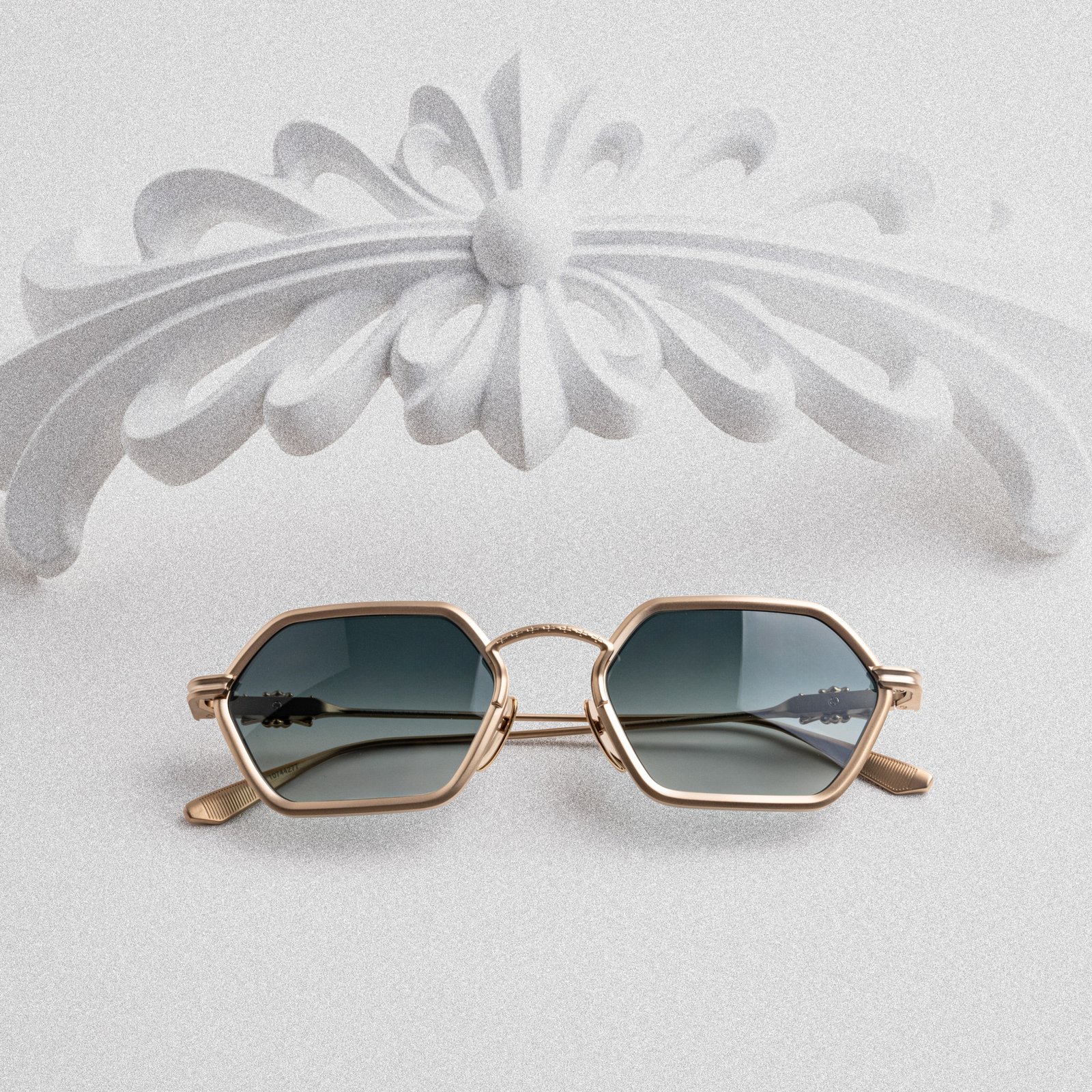 CHROME HEARTS DATASS MATTER GOLD PLATED – 54-21-148 (4)