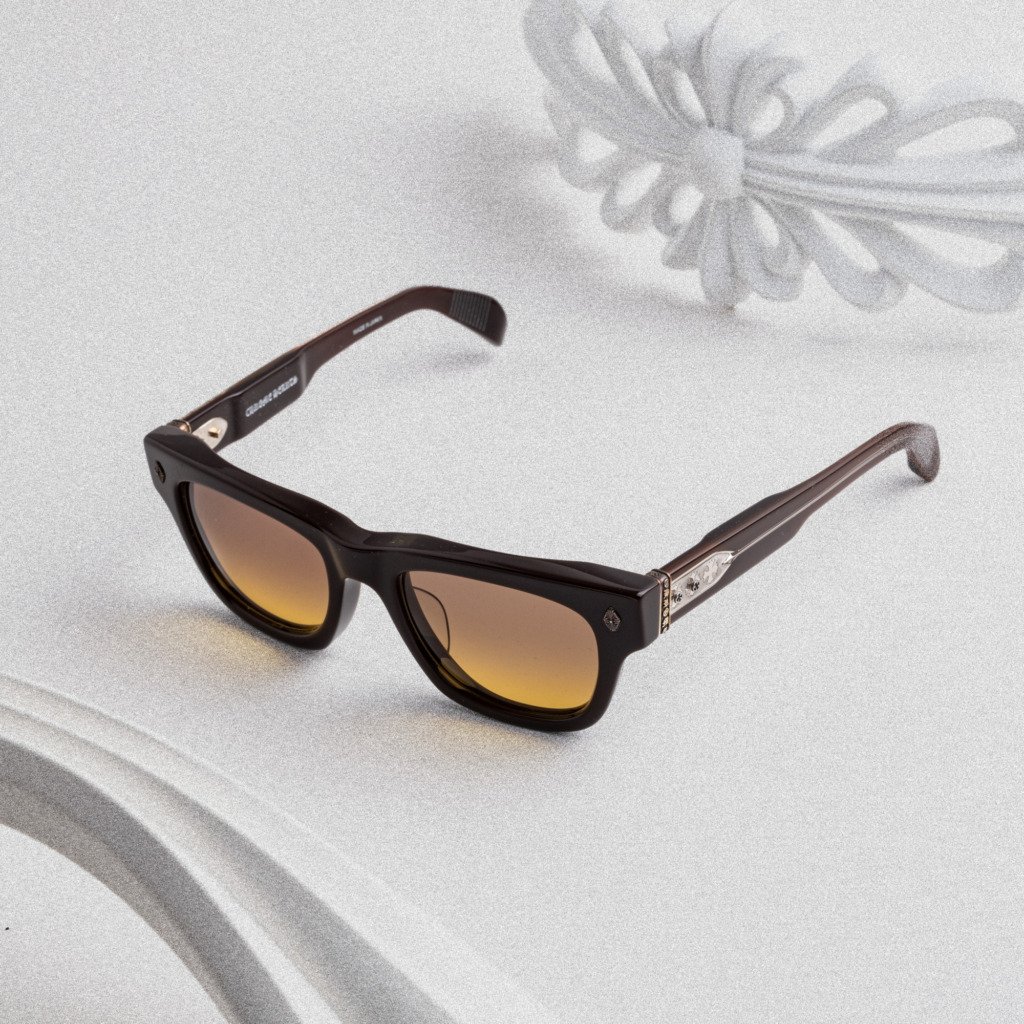 CHROME HEARTS DICK FITZENER CLASSIC BROWN – 53-22-146 (1)