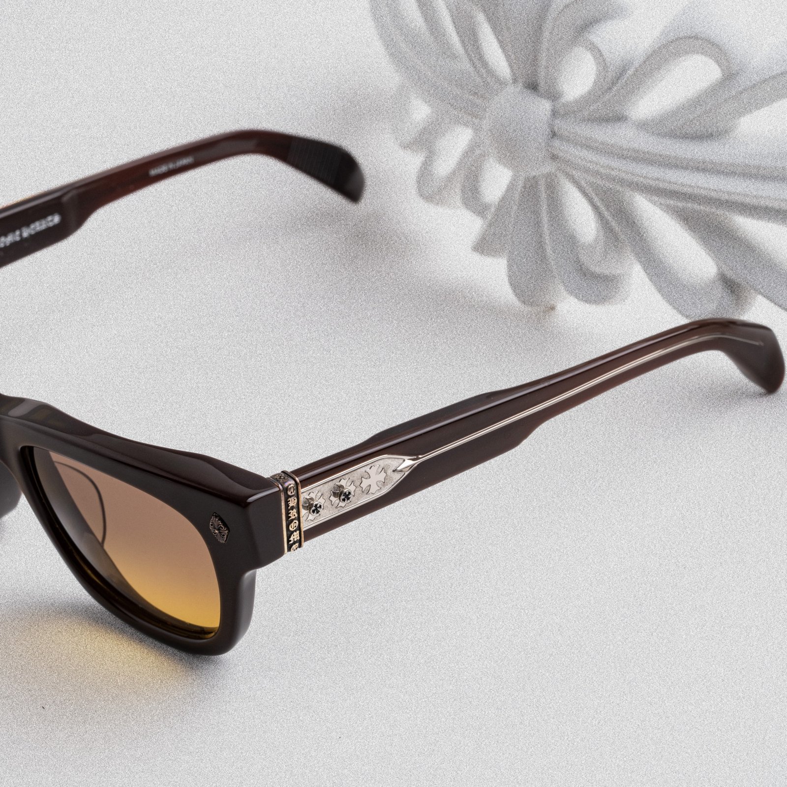 CHROME HEARTS DICK FITZENER CLASSIC BROWN – 53-22-146 (2)