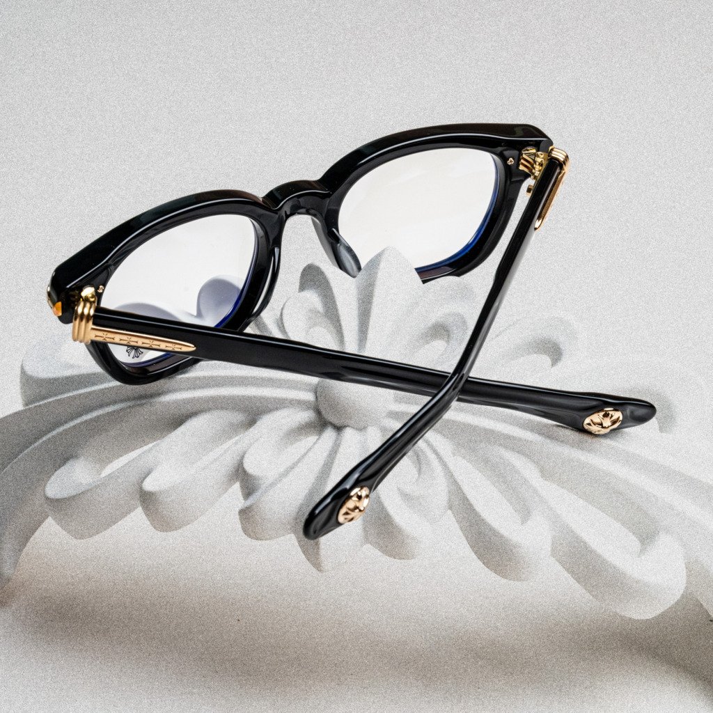 CHROME HEARTS DRIPPIN BLACK – 18K GOLD PLATED – 51-22-146 (3)