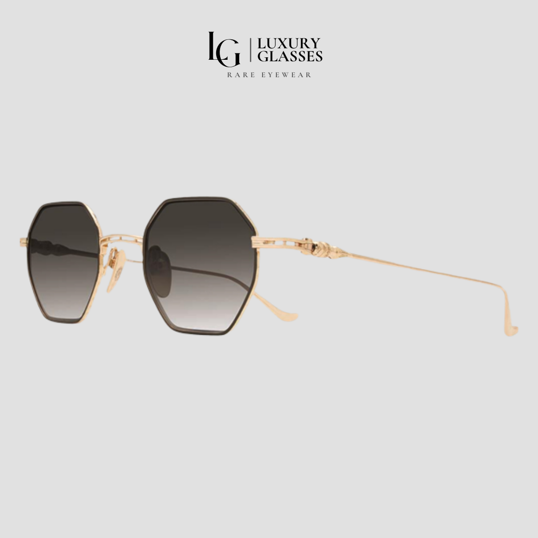 CHROME HEARTS EVACULATION MATTE BLACK/GOLD PLATED