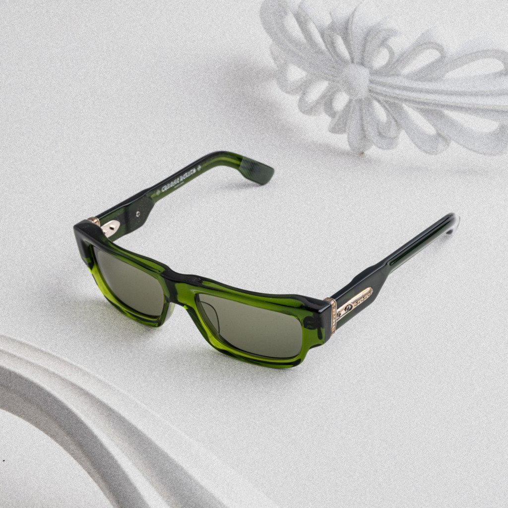 CHROME HEARTS GIRTH QUAKE DARK OLIVE- 56-18-148 (1)