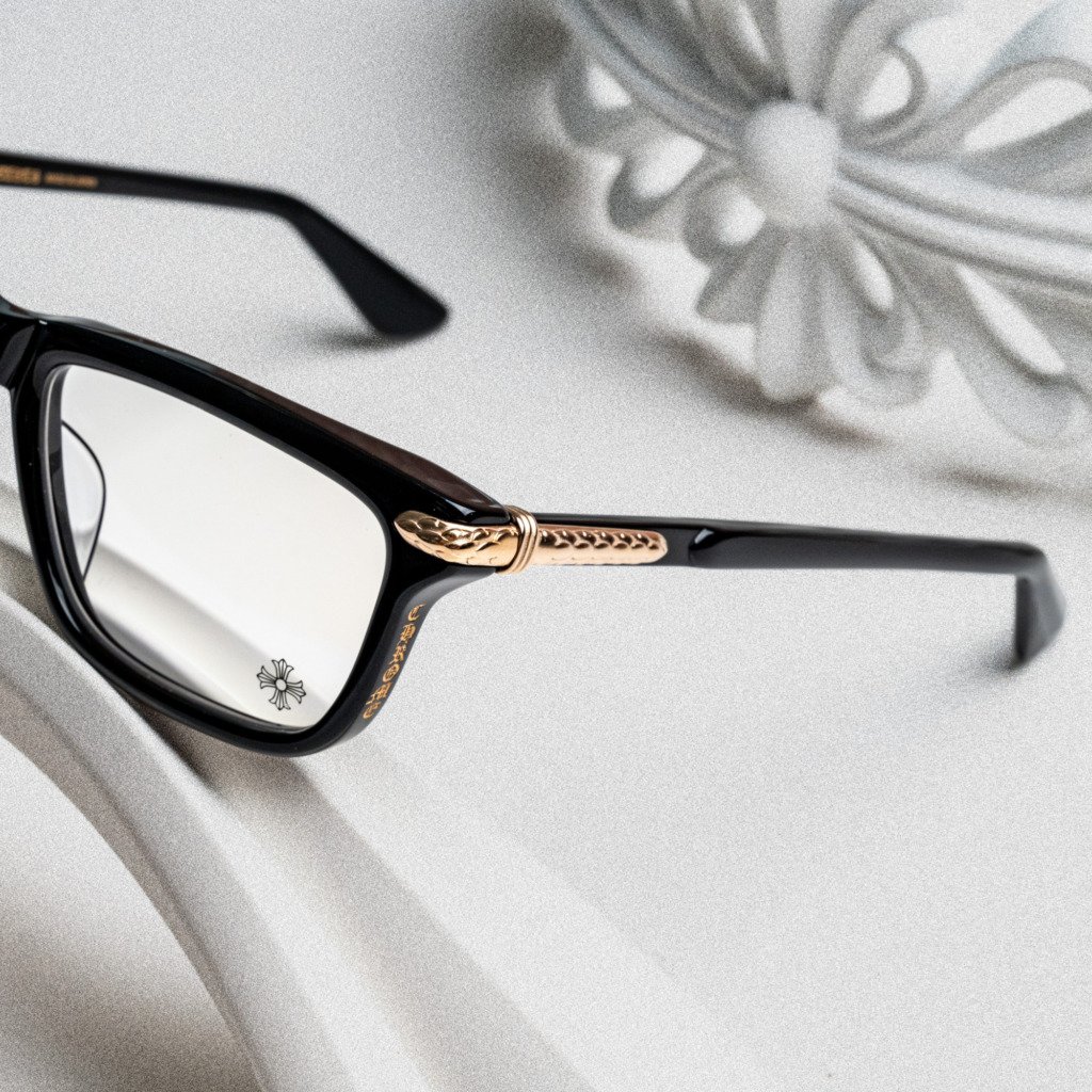 CHROME HEARTS LITTLE DINGER BLACK – 18K GOLD PLATED – 54-18-152 (2)