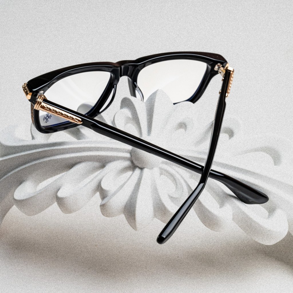 CHROME HEARTS LITTLE DINGER BLACK – 18K GOLD PLATED – 54-18-152 (3)