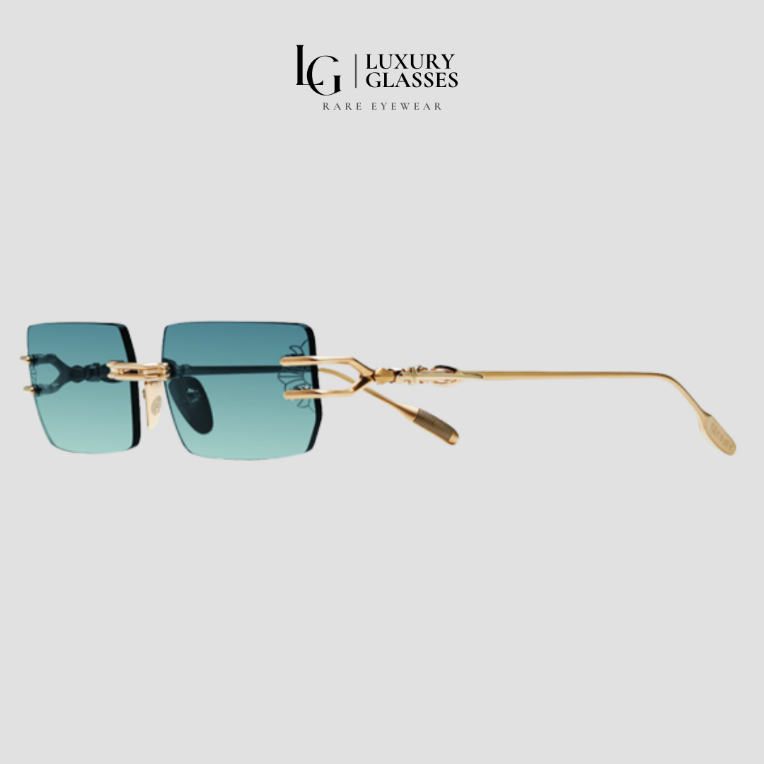 CHROME HEARTS LORDIE MATTE GOLD PLATED