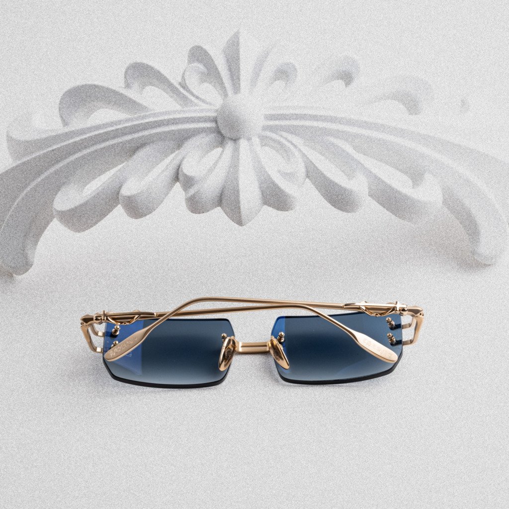 CHROME HEARTS LORDIE MATTE GOLD PLATED – 53-24-144 (3)