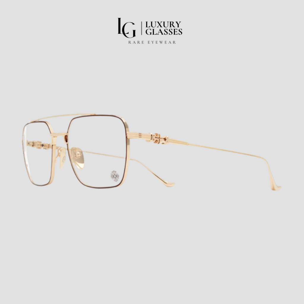 CHROME HEARTS MAGNUM II BORDELLO GOLD PLATED – 56-19-147 (1)