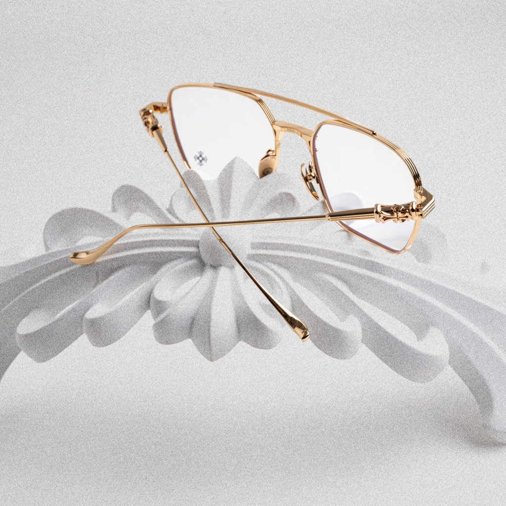 CHROME HEARTS MAGNUM II BORDELLO GOLD PLATED – 56-19-147 (3)