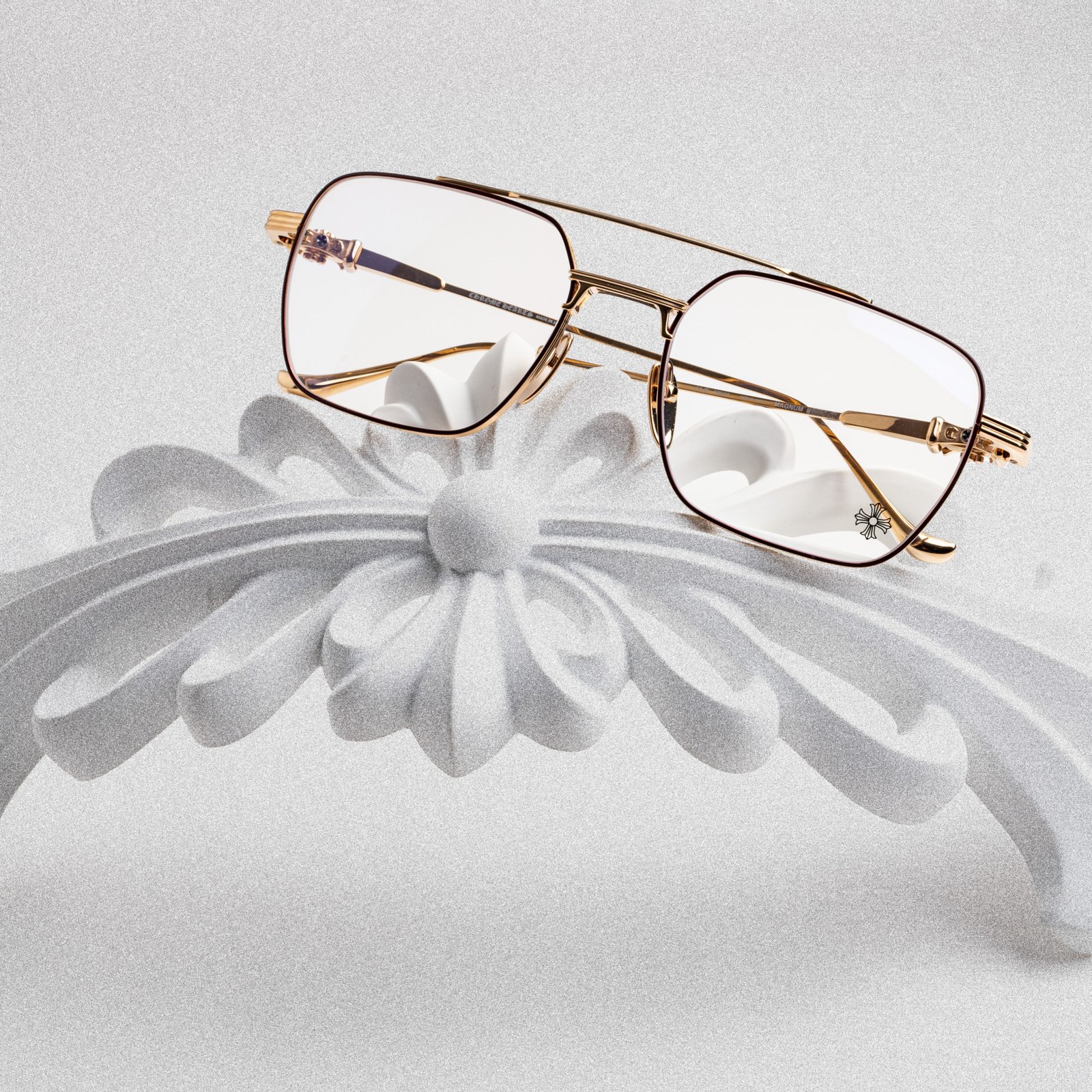 CHROME HEARTS MAGNUM II BORDELLO GOLD PLATED – 56-19-147 (4)