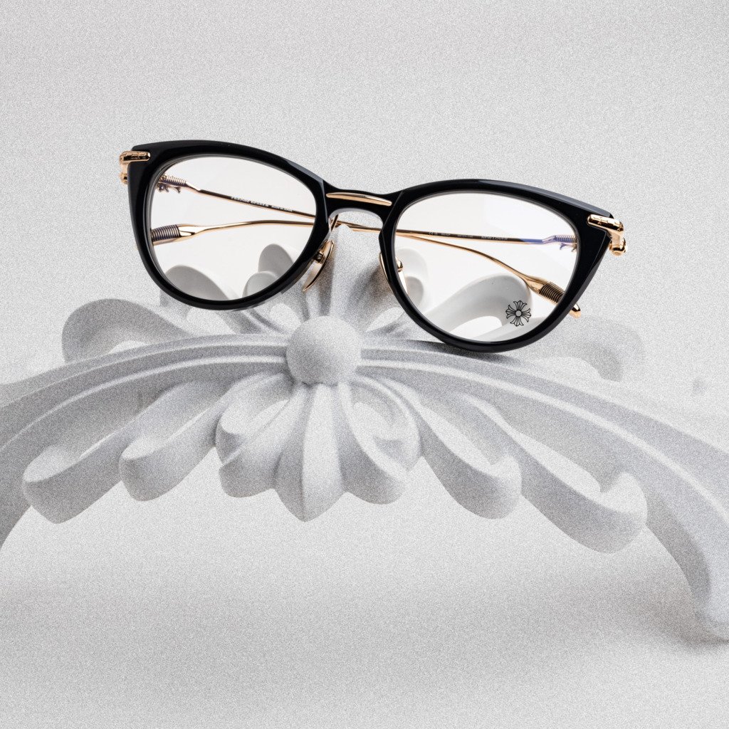 CHROME HEARTS NEW LOVER BLACK-GOLD PLATED – 50-21-140 (4)